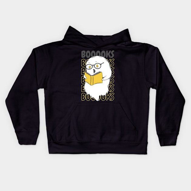 Boooooks Kids Hoodie by NobleTeeShop